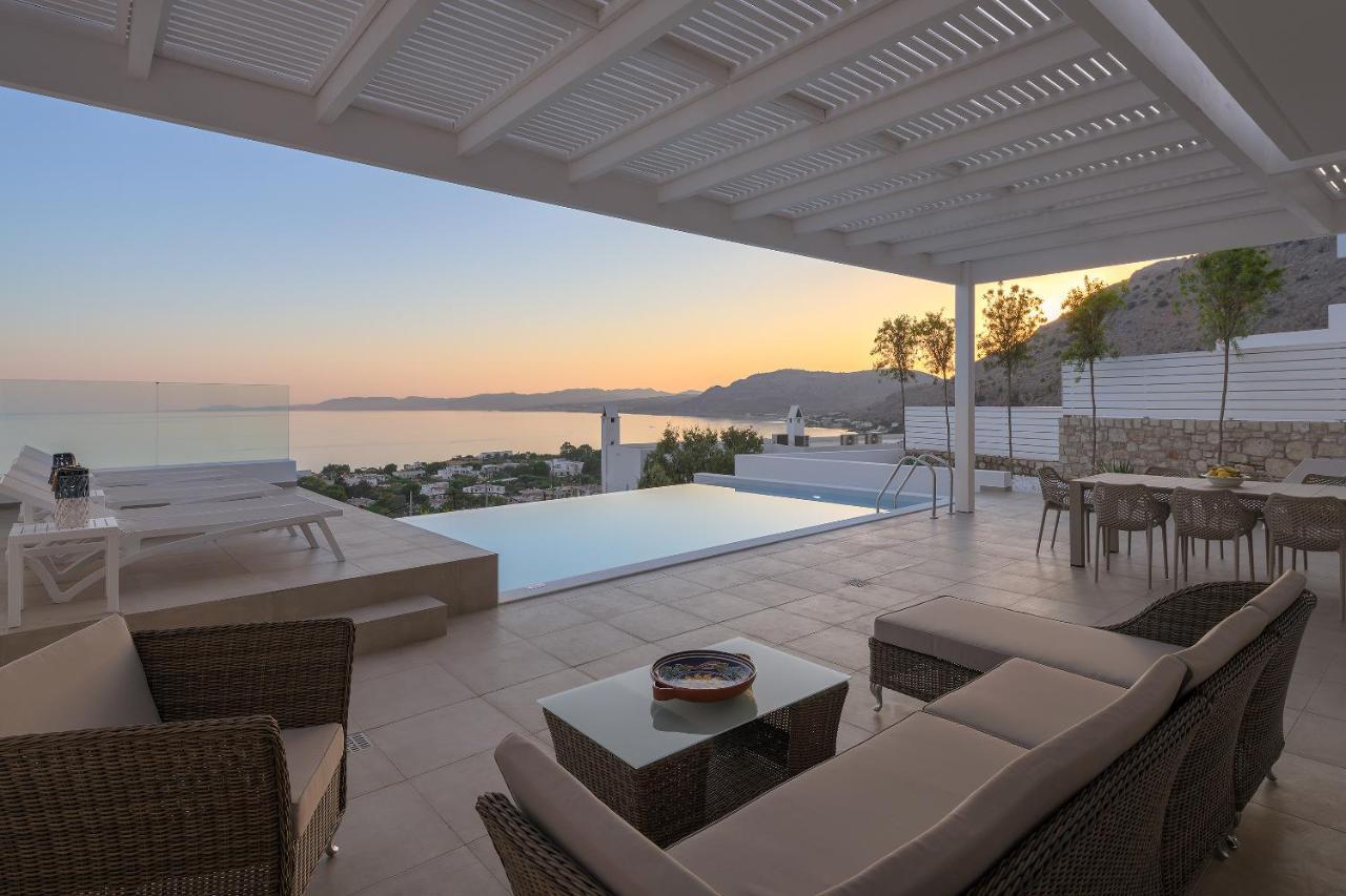 Villa Mimosa in Pefkos  Líndos Exterior foto
