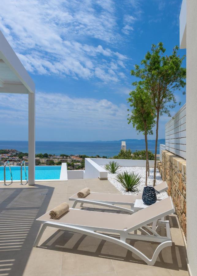 Villa Mimosa in Pefkos  Líndos Exterior foto